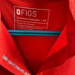 Figs Rafaela oversized scrub top